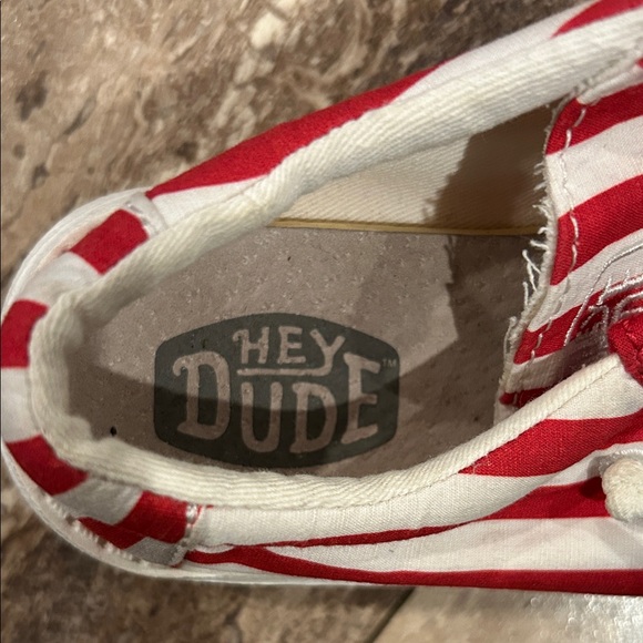 Hey Dude Kids' Patriotic Red and Blue Sneakers - Picture 2 of 6